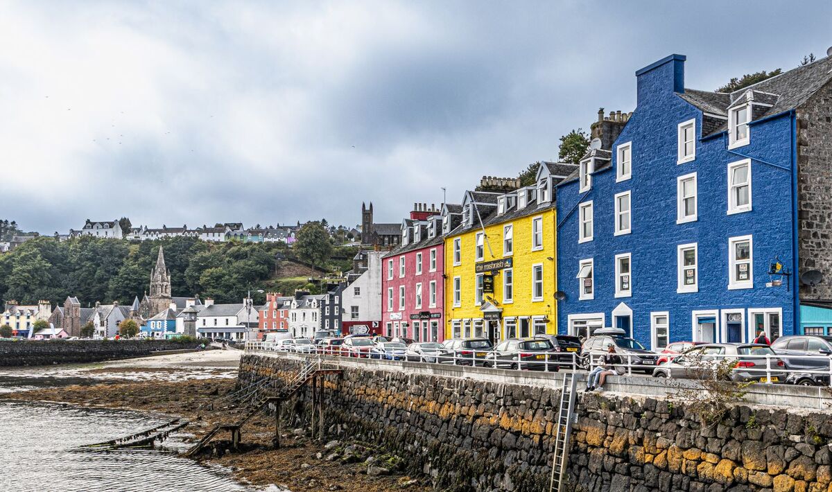 Colourful Tobermory - Katharine Showell